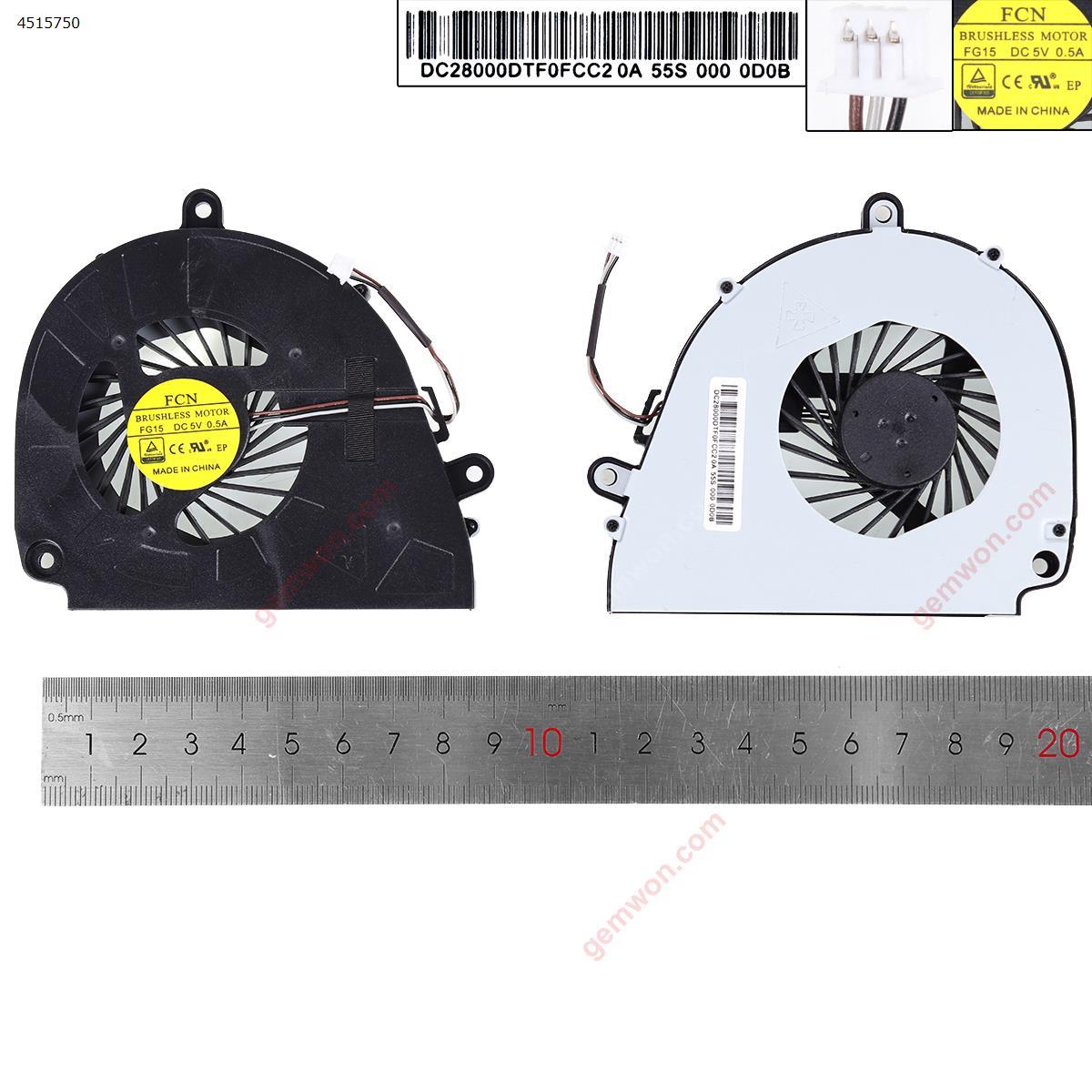 Ventoinha para portatil Acer Aspire 5750 5755 5350 5750G 5755G P5WEO V3-551 V3-571G E1-531