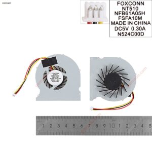 Ventoinha CPU para Portátil Foxconn NT330I NT510 NT410 NT425 NT435 NT-A3700 Haier Mini 2 - MFB61A05H NFB61A05H
