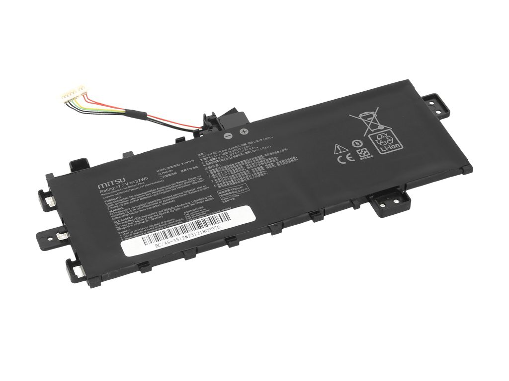 Bateria Mitsu 7.7V 4805mAh para Portátil Asus Vivobook 17 D712, S712, X712 Series - B21N1818 - Image 2