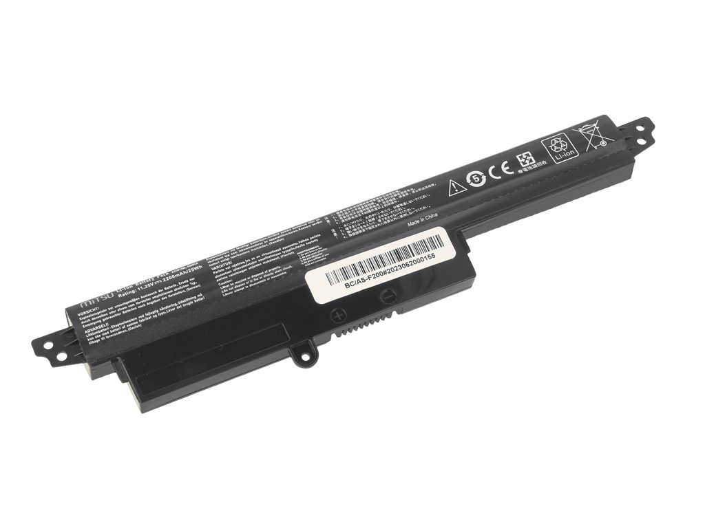 Bateria Mitsu para Portátil Asus Vivobook S200, X200, F200, K200, Z200 Series - 2200mAh 11.25V - Image 2
