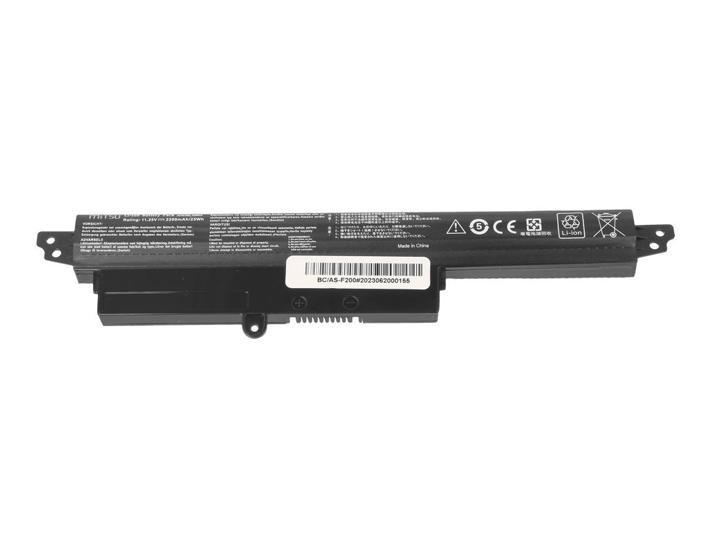 Bateria Mitsu para Portátil Asus Vivobook S200, X200, F200, K200, Z200 Series - 2200mAh 11.25V - Image 3
