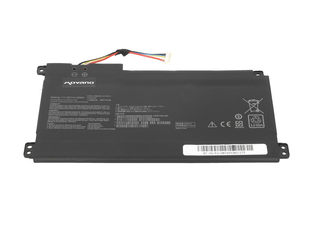 Bateria Movano para Asus Vivobook 14 E410MA, 14 L410MA, L510MA, R522MA - Image 2