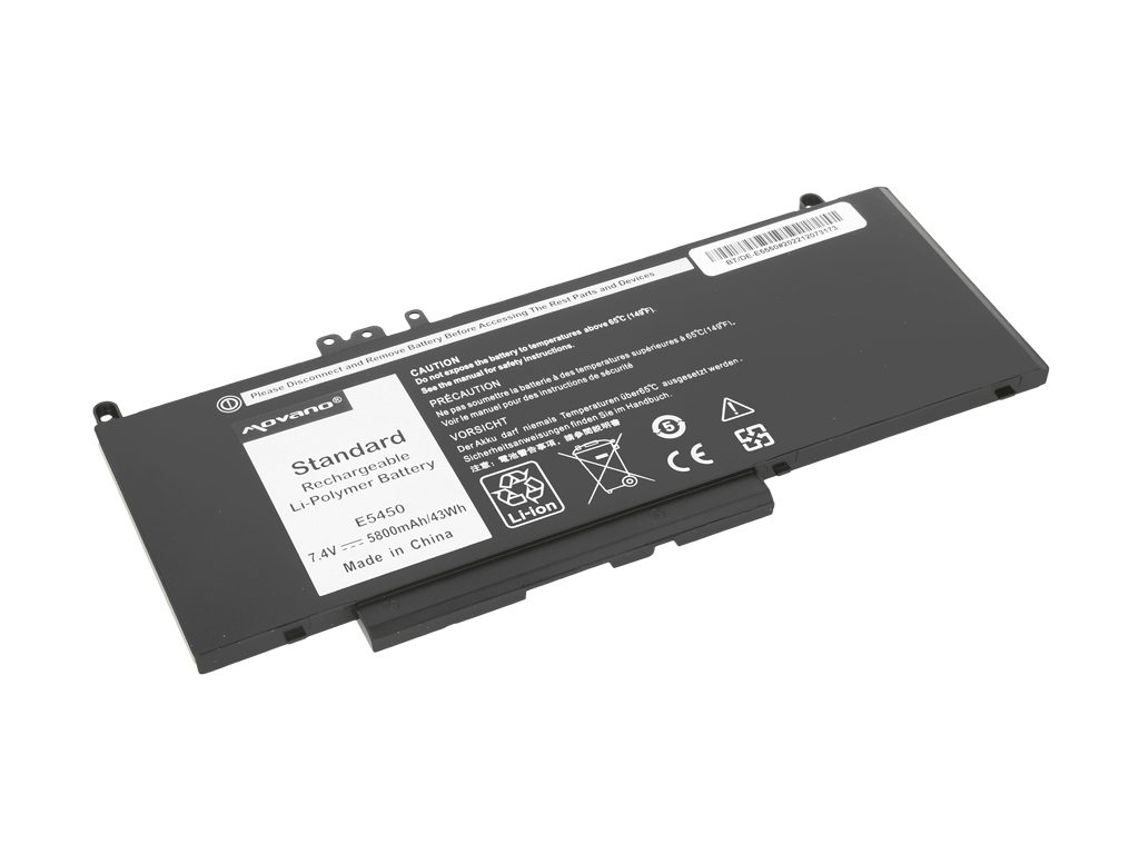 Bateria Movano G5M10 para Portátil Dell Latitude E5450, E5550 - 7.4V 5800mAh - Image 2