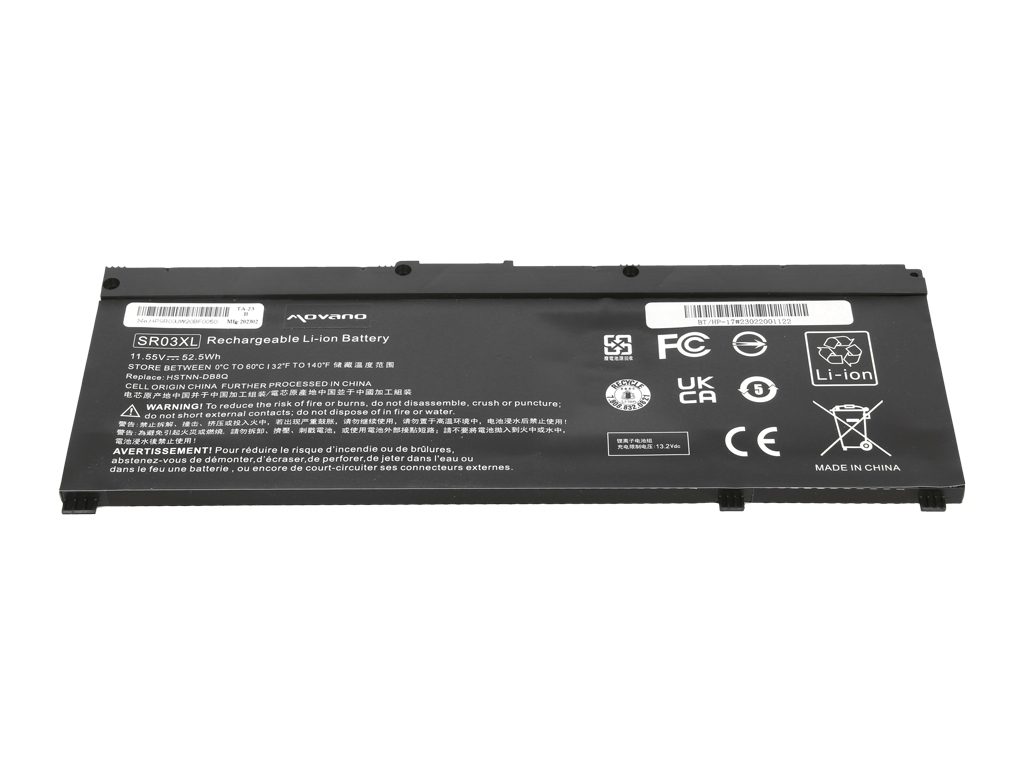 Bateria Movano para HP Pavilion Gaming 15, 17 SR03XL - Image 3