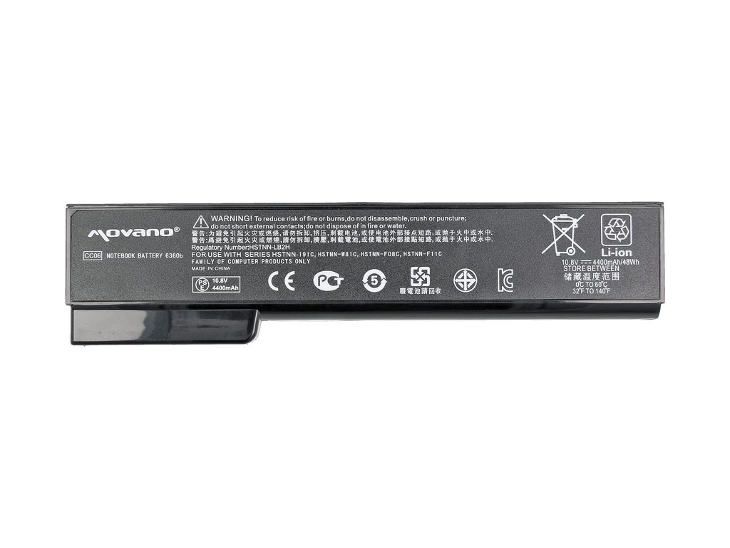 Bateria Movano CC06 10.8V 4400mAh para Portátil HP EliteBook 8460p 8470p ProBook 6460b - Image 3