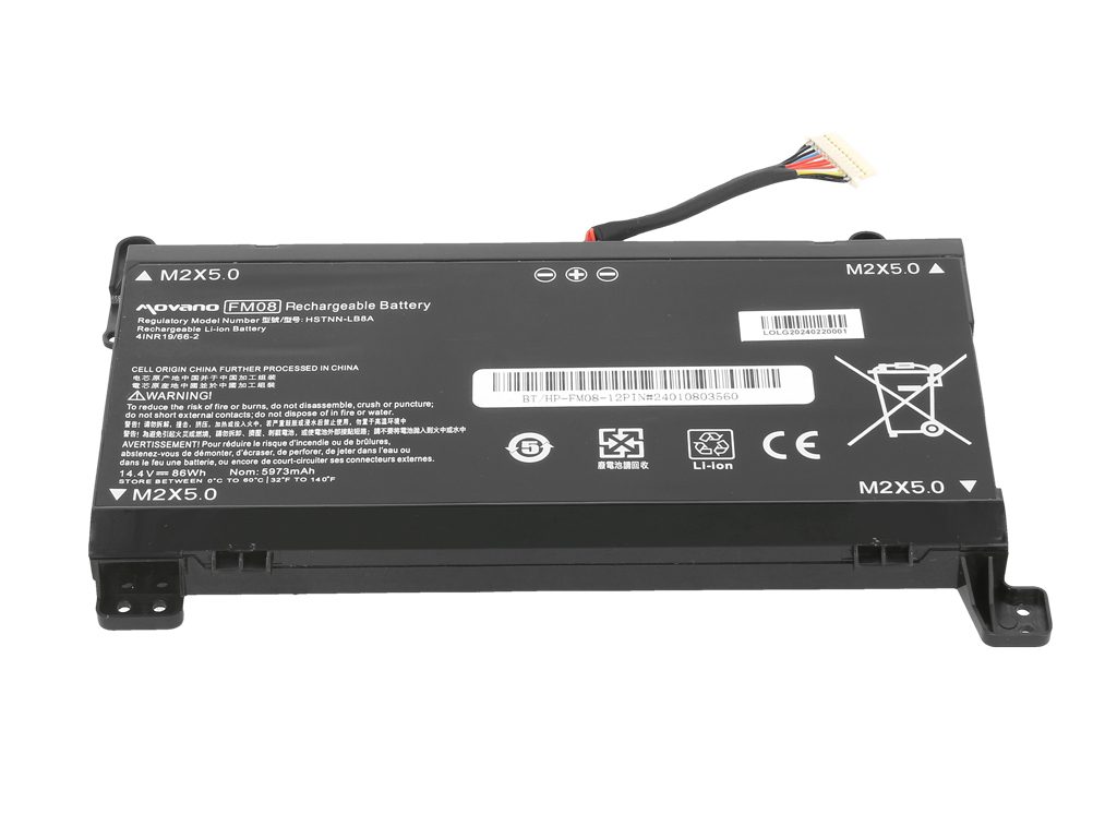 Bateria Movano 12 Pinos para Portátil HP Omen 17-AN Series (14.4V/86Wh) - Image 2