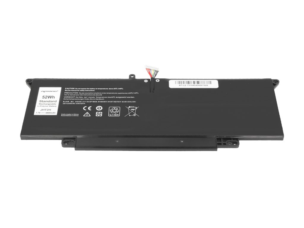 Bateria Movano 7.7V 6400mAh (49Wh) para Portátil Dell Latitude 13 7310, 7410 - Compatível com JHT2H e Outros Part Numbers - Image 4
