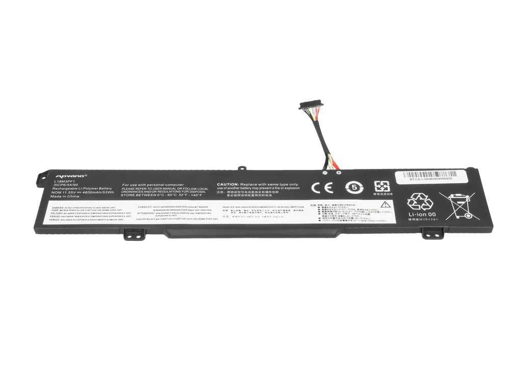 Bateria Movano para Portátil Lenovo IdeaPad L340-15IRH L340-17IRH - PN L18M3PF1 - Image 4
