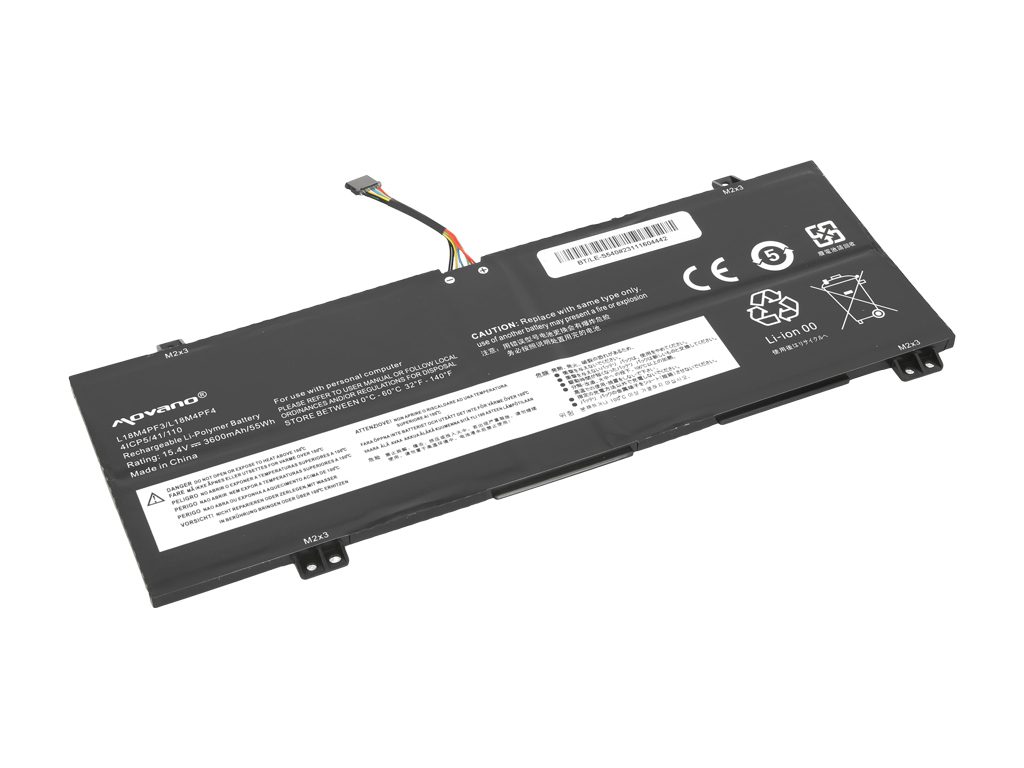 Bateria Movano para Portátil Lenovo IdeaPad S540, C340, Flex 14 e Xiaoxin Air 14 2019 - 15.4V 3600mAh - Image 2