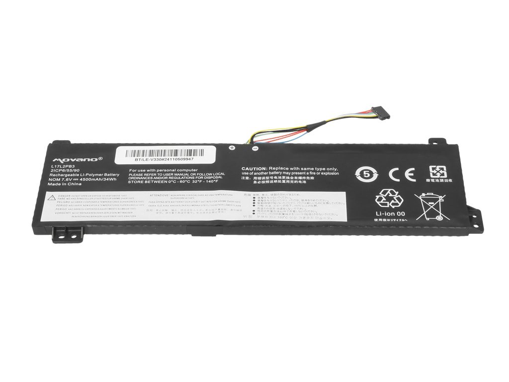 Bateria Movano para Lenovo V130-15IGM, V330-15IKB - Image 4