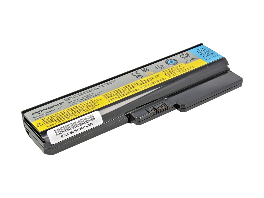 Bateria Movano para Portátil Lenovo IdeaPad G450, G530, G550, G430, G555, N500, V460, Z360 Series - 11.1V 4400mAh - Image 2