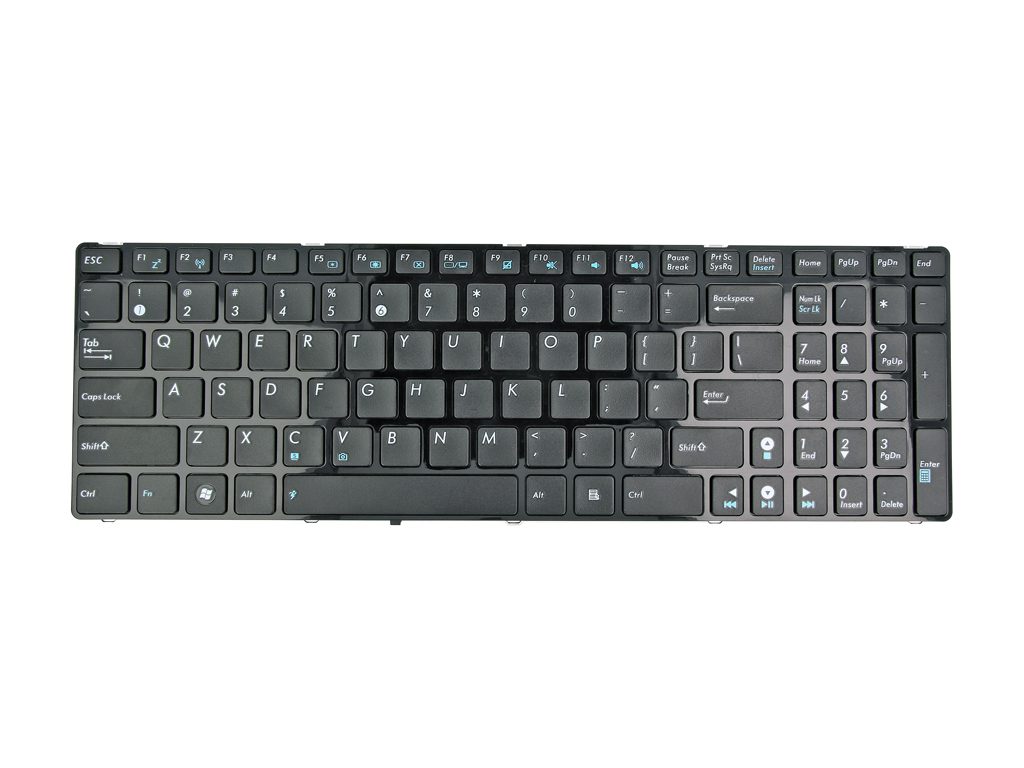 Teclado QWERTY US para Portátil Asus A52, K52, K53 Series - Hub Parts - Image 4