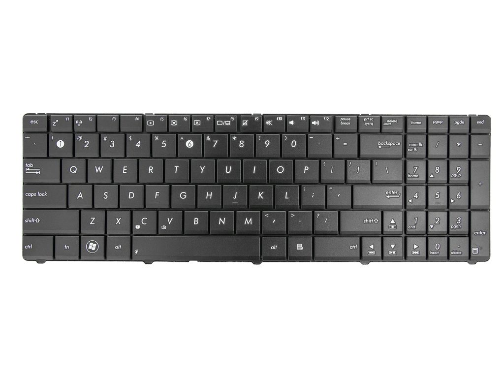 Teclado QWERTY US para Portátil Asus A53, A73, K53, K73, X54 Series - Hub Parts - Image 3