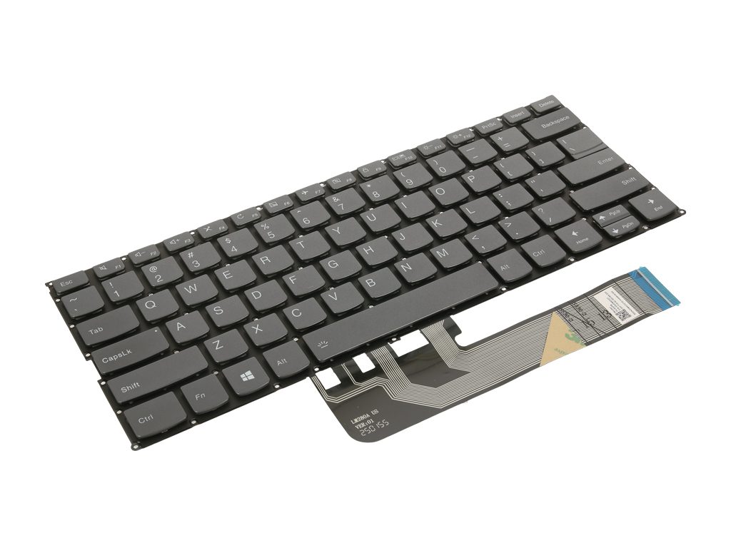 Teclado Retroiluminado QWERTY US para Portáteis Lenovo Yoga 530, IdeaPad 5, Flex 6, ThinkBook Series - Hub Parts