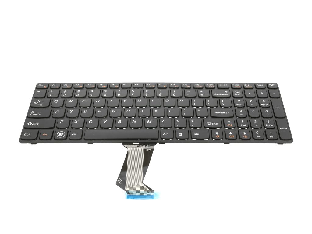 Teclado QWERTY US para Portátil Lenovo IdeaPad G580, N580, P580, V580, Z580 Series - Sem Retroiluminação - Image 2
