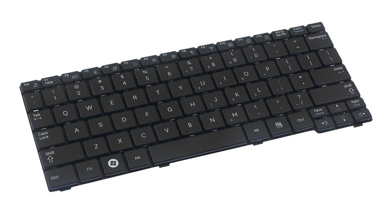 Teclado QWERTY US para Portátil Samsung N145, N148, N150, N151 e Outros Modelos Compatíveis - Hub Parts