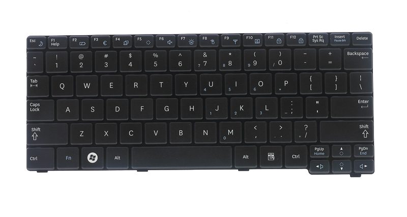Teclado QWERTY US para Portátil Samsung N145, N148, N150, N151 e Outros Modelos Compatíveis - Hub Parts - Image 2