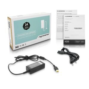 Carregador Movano Compatível Lenovo 20V 2.25A 45W Conector Retangular 11.0x4.5mm - Hub Parts