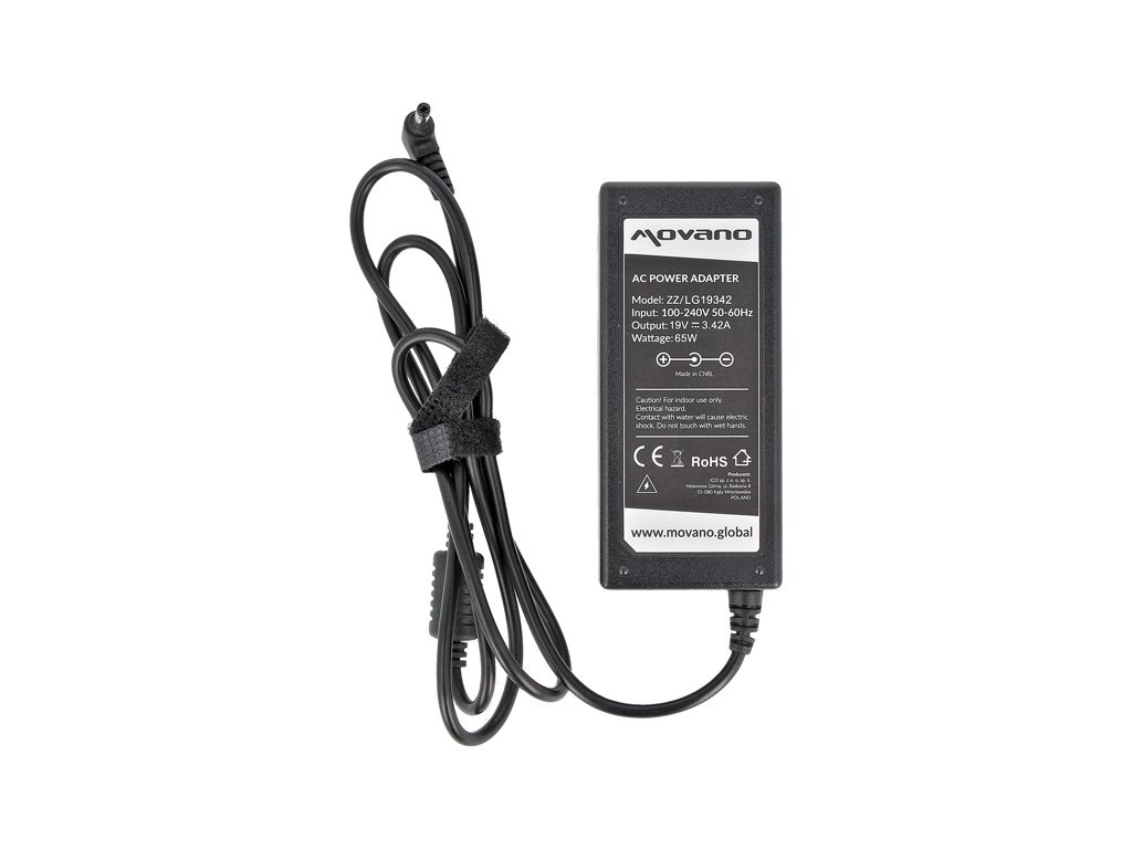 Carregador Movano 19V 3.42A 65W para Portátil LG - Conector 3.0x1.1mm - Image 3