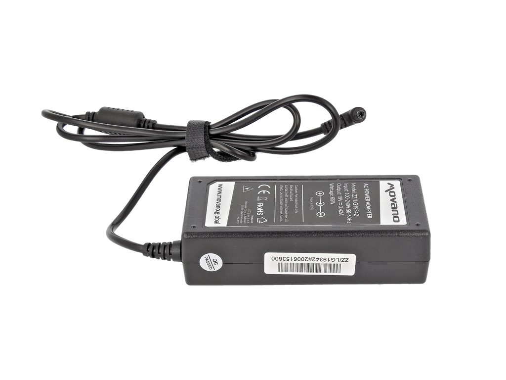 Carregador Movano 19V 3.42A 65W para Portátil LG - Conector 3.0x1.1mm - Image 2