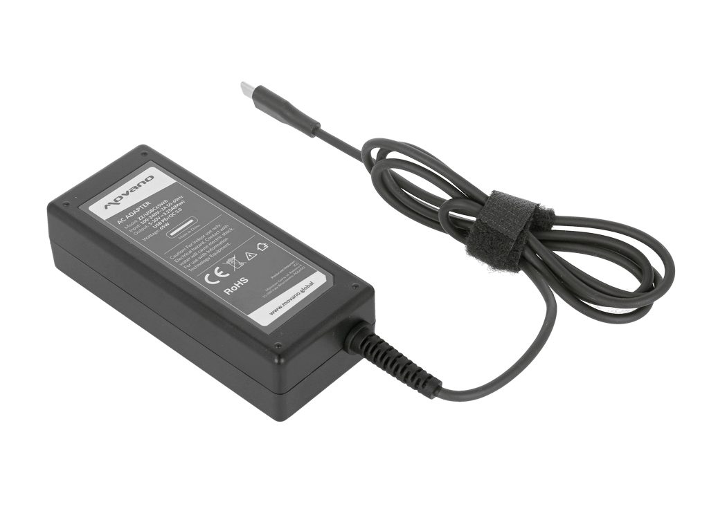 Carregador Movano 65W USB-C Preto para Portáteis Acer, Apple, Asus, Dell, HP - Hub Parts - Image 4