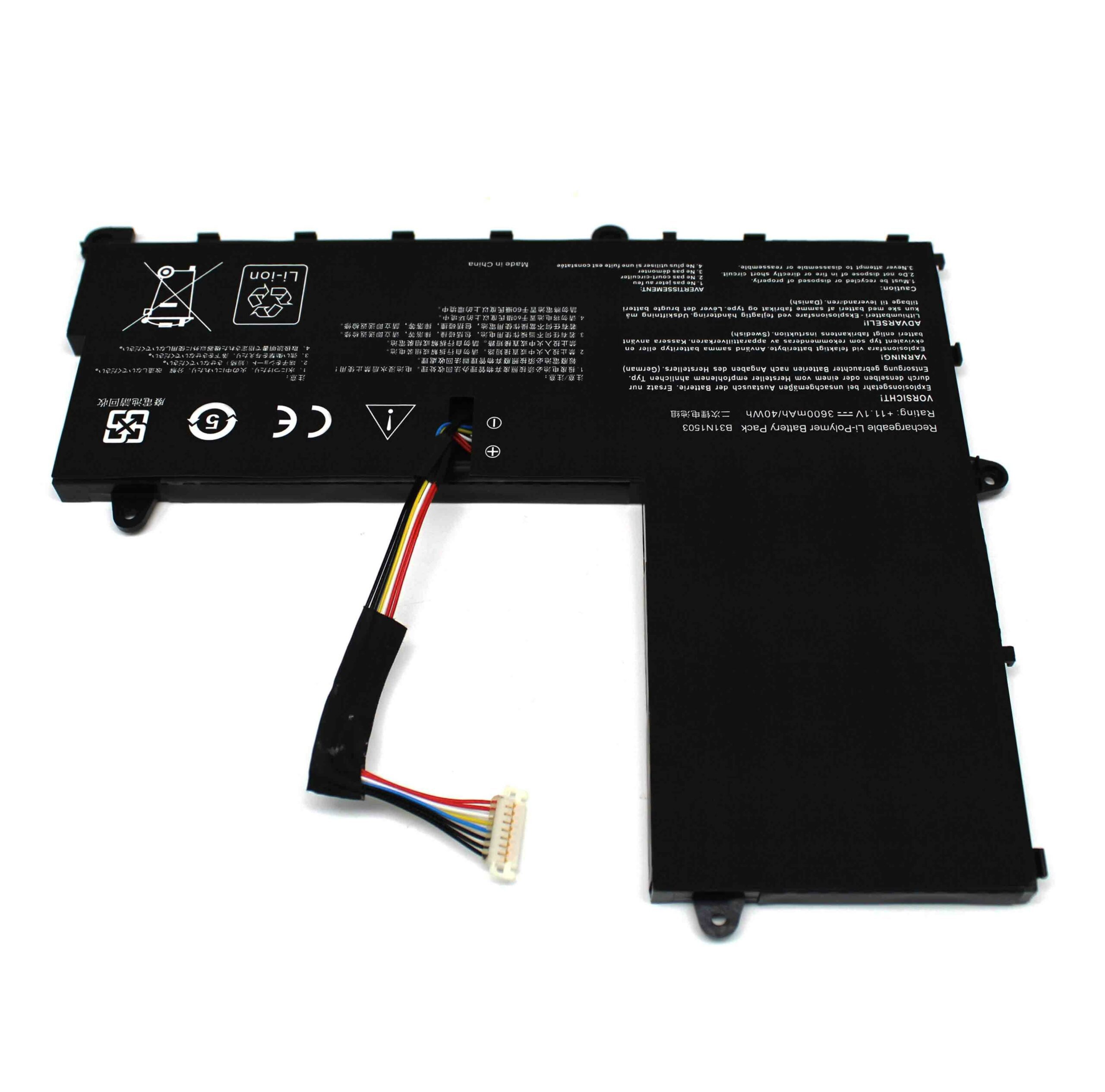 Bateria para Portátil Asus Eeebook E202SA E202SA-1A E202SA-1B R206SA B31N1503 - Image 2