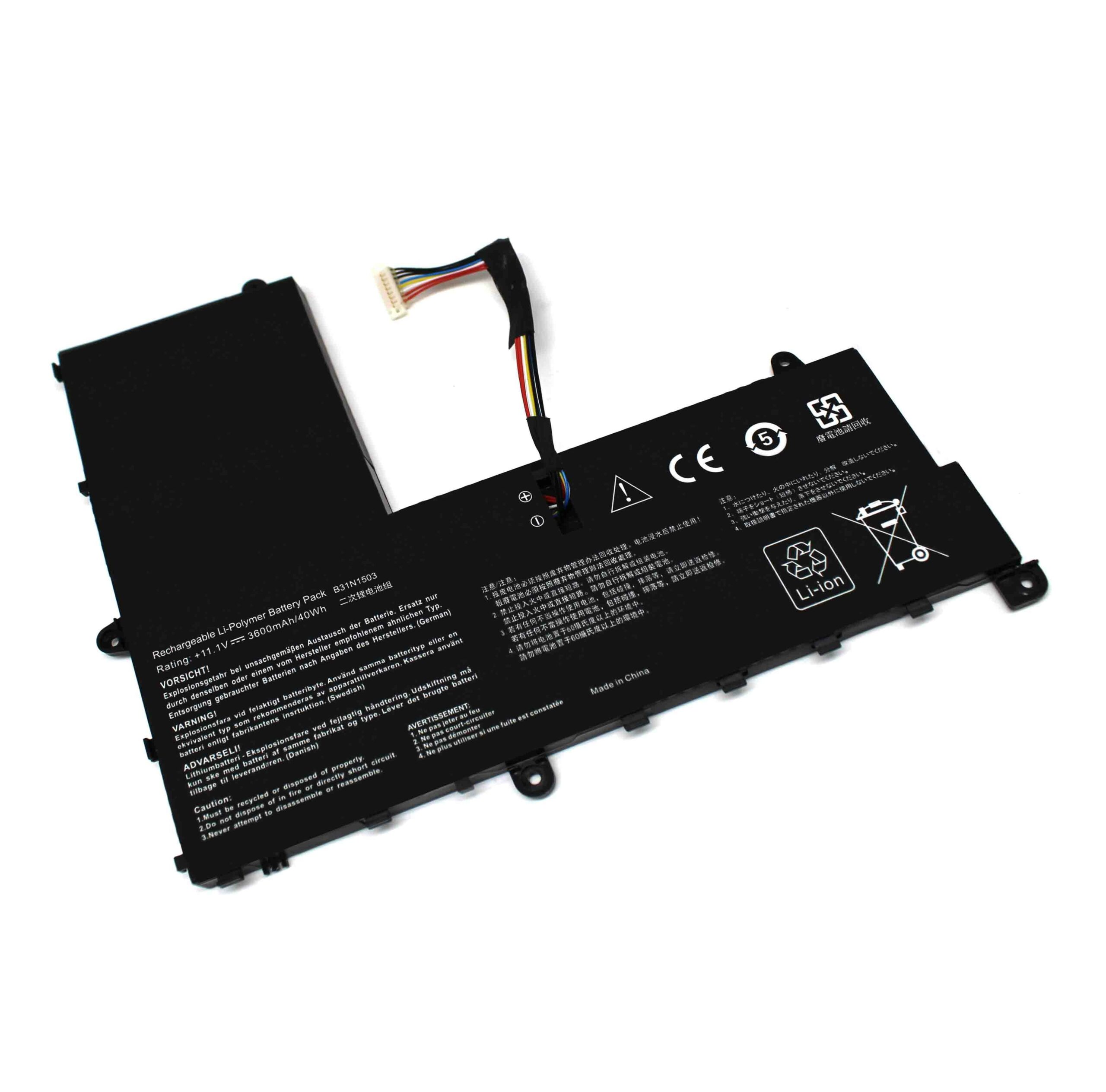 Bateria para Portátil Asus Eeebook E202SA E202SA-1A E202SA-1B R206SA B31N1503 - Image 3