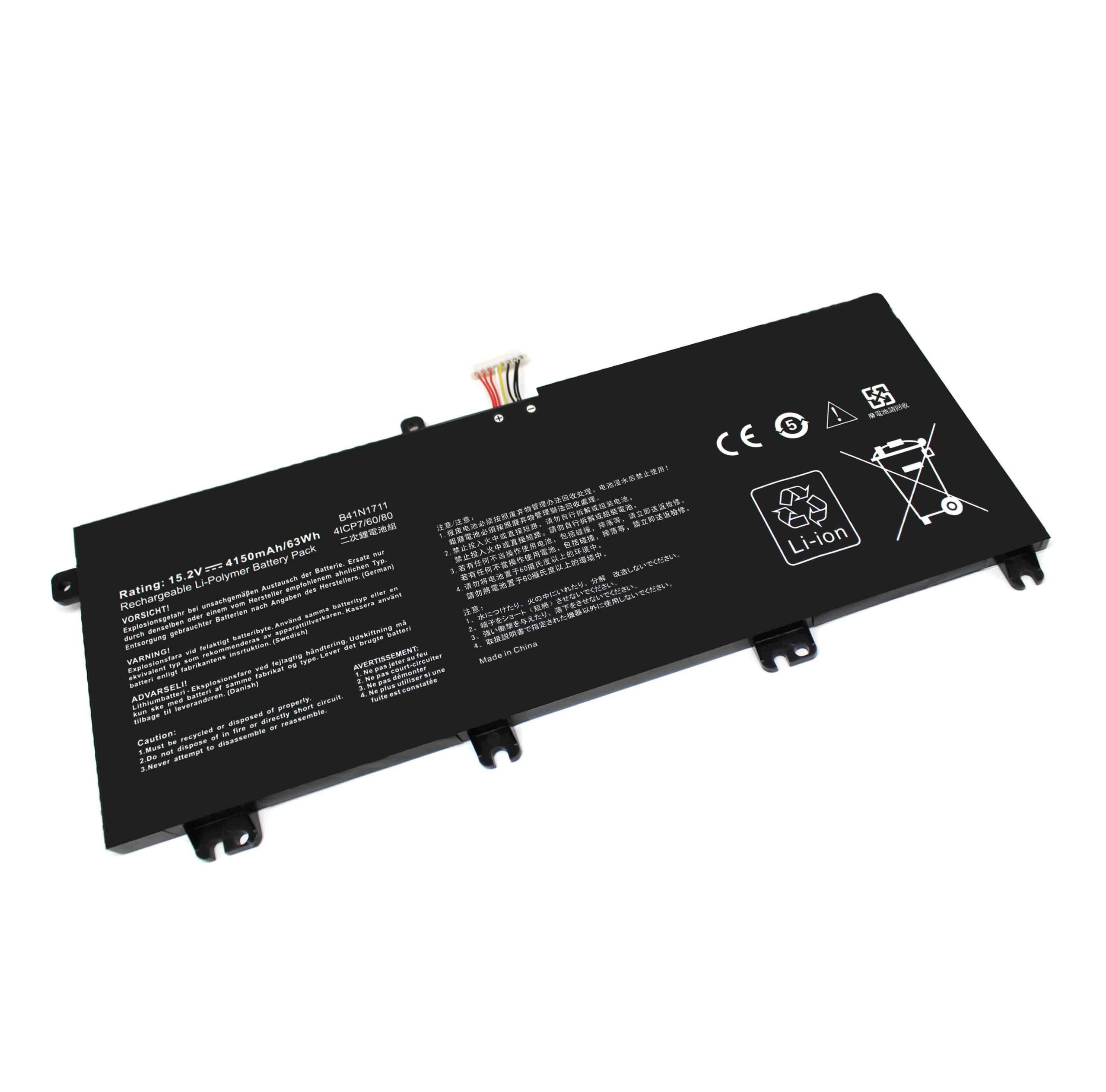 Bateria para Portátil Asus ROG Strix GL503 GL703V GL503VD FX705 ZX63 ZX73 B41N1711 - Image 3