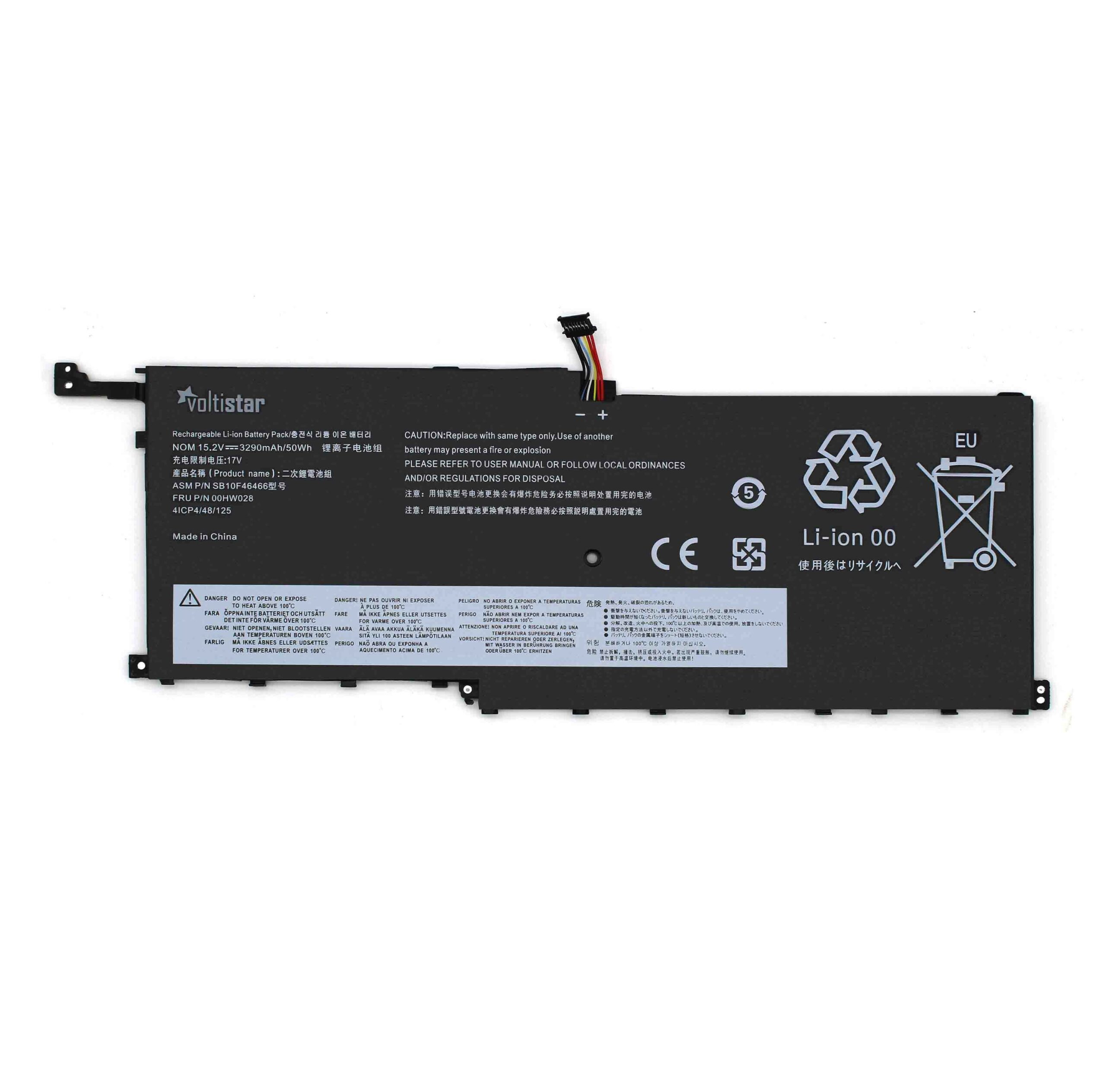 Bateria para Portátil Lenovo ThinkPad X1C Yoga 00HW028 00HW029 01AV438 01AV439 - Image 2