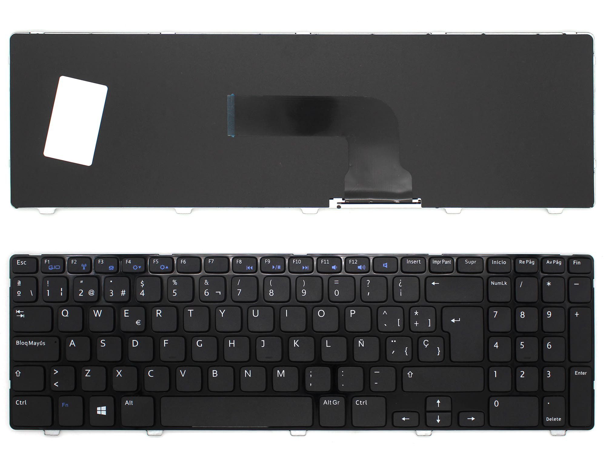 Teclado para Portátil Dell Inspiron 15 3521 15R 5521 2521