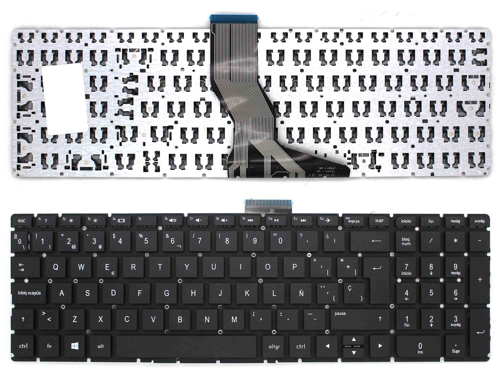 Teclado para Portátil HP 15Q-BD 17G-BR 250 G6 255 G6 (ENTER GRANDE)