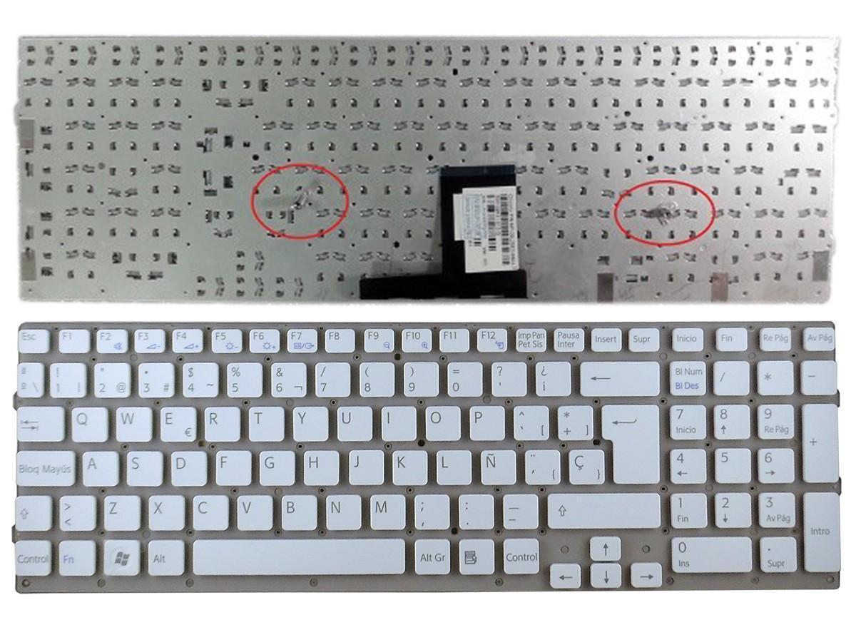 Teclado para Portátil Sony Vaio VPC-EC VPC-EC2M1E VPCEB4E1 VPC-EB14EN/BI MP-09L26EO-8863 PCG-71C11M