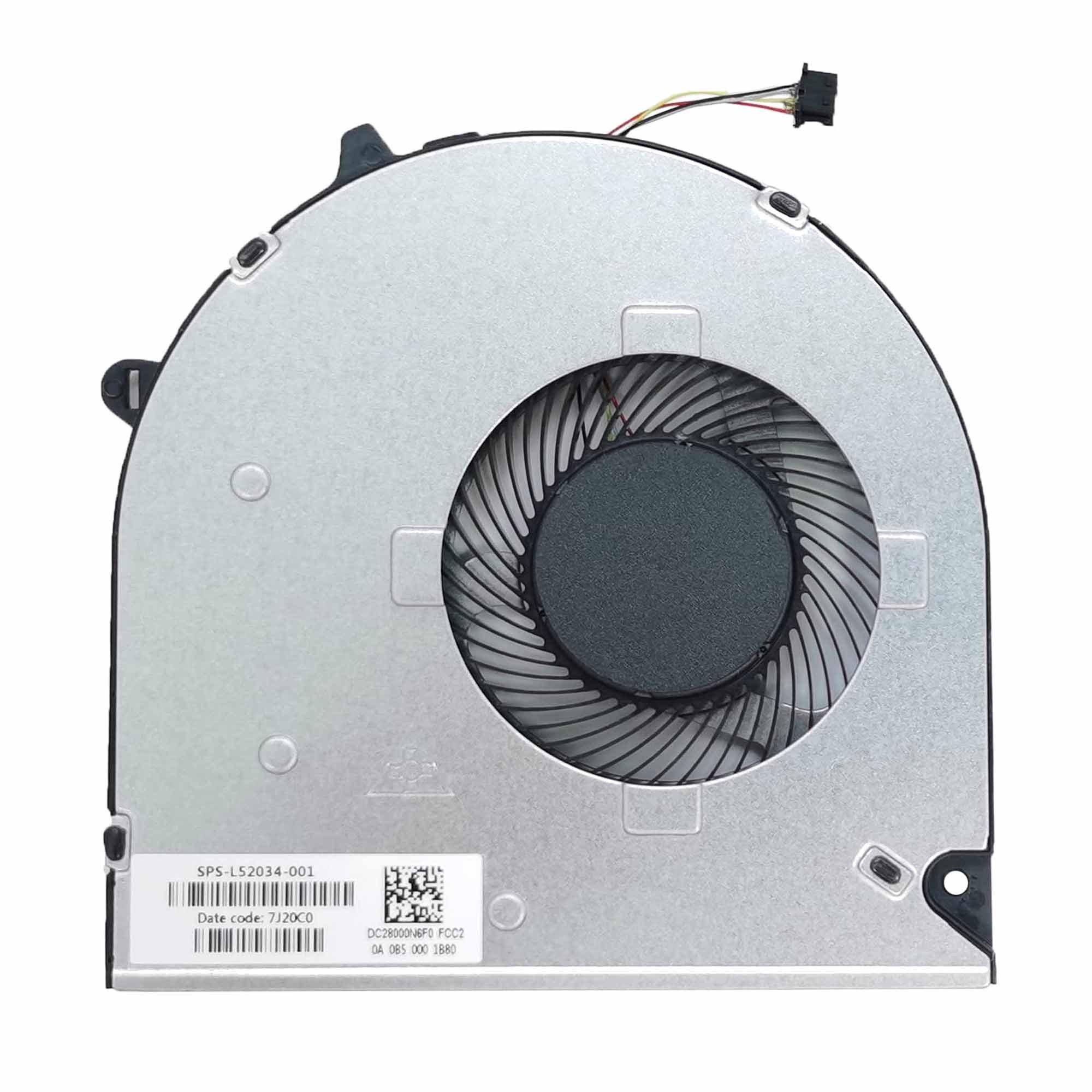 Ventoinha CPU para Portátil HP 15-DW, 15-DU, 250 G8/G9, 255 G8/G9 - L52034-001 - Image 2