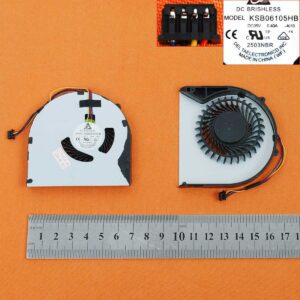 Ventoinha para Portátil Lenovo B480 B480A B485 B490 B590 M490 M495 E49 KSB06105HB-BJ49 KSB06105HB-AI10