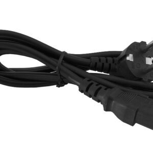Cabo de Alimentação Padrão UE 120cm para Portátil e Dispositivos Eletrónicos - Hub Parts