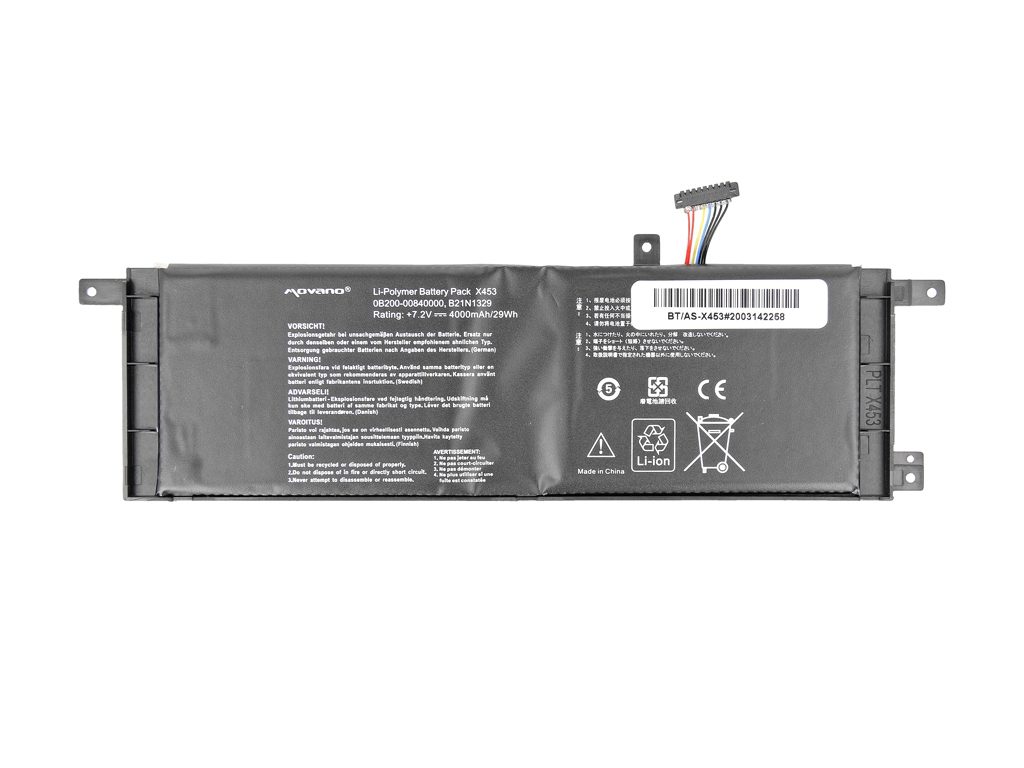 Bateria para Portátil Asus X453, X553MA Series - Compatível com B21N1329, 0B200-00840000 - Image 2