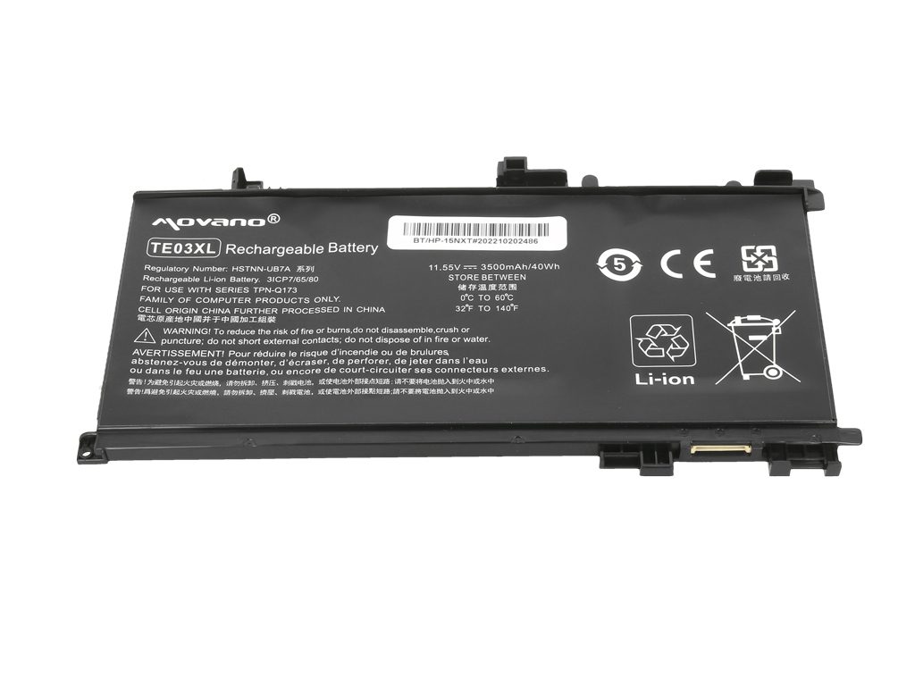 Bateria Movano 11.55V para Portátil HP Omen 15 e Pavilion 15 Series - 3500 mAh (40 Wh) - Image 4