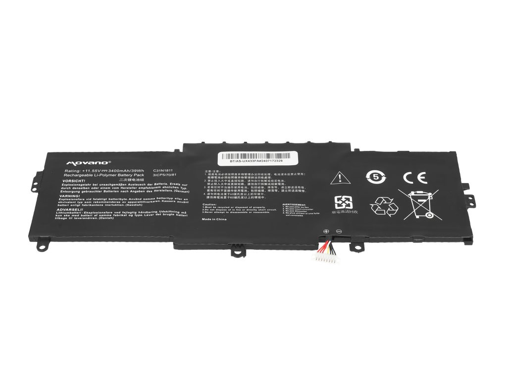 Bateria Movano para Asus Zenbook UX433FA, UX433FL, UX433FN - Image 4