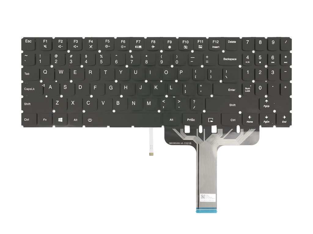 Teclado Retroiluminado QWERTY US para Portátil Lenovo Legion Y530, Y540, Y7000 Series - SN20Q99618 - Image 2
