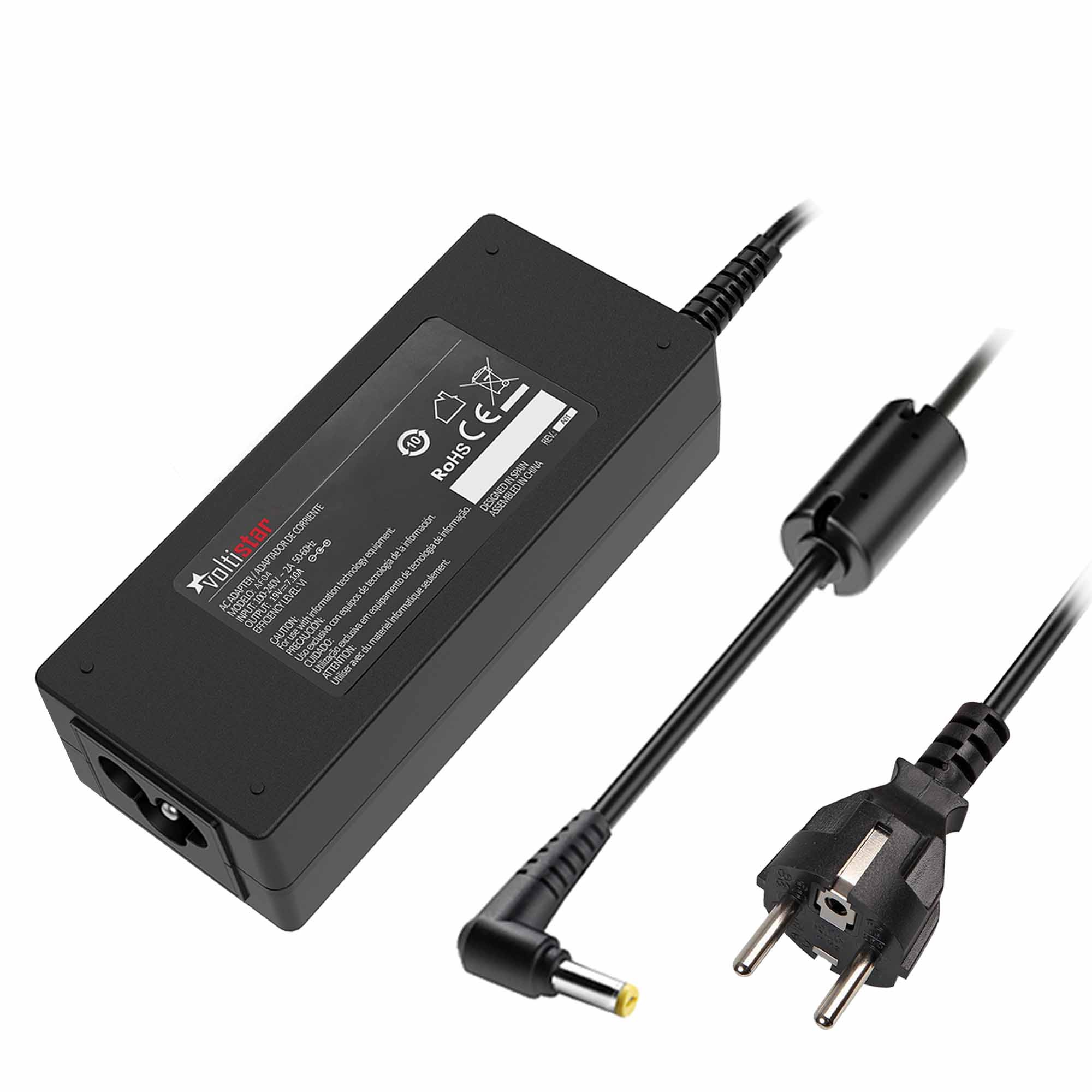 Carregador para Portátil Acer Aspire 1360 1510 1520 19V 7.10A 135W 5.5X1.7MM - Image 2