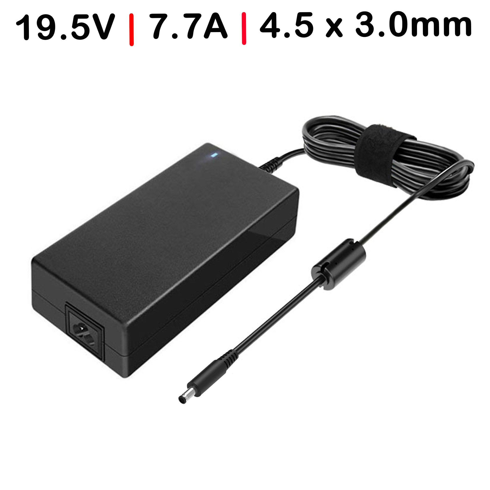 CARREGADOR PARA PORTATIL GAMING DELL XPS 15 9560 9550 19.5V 7.7A 150W 4.5 x 3.0MM