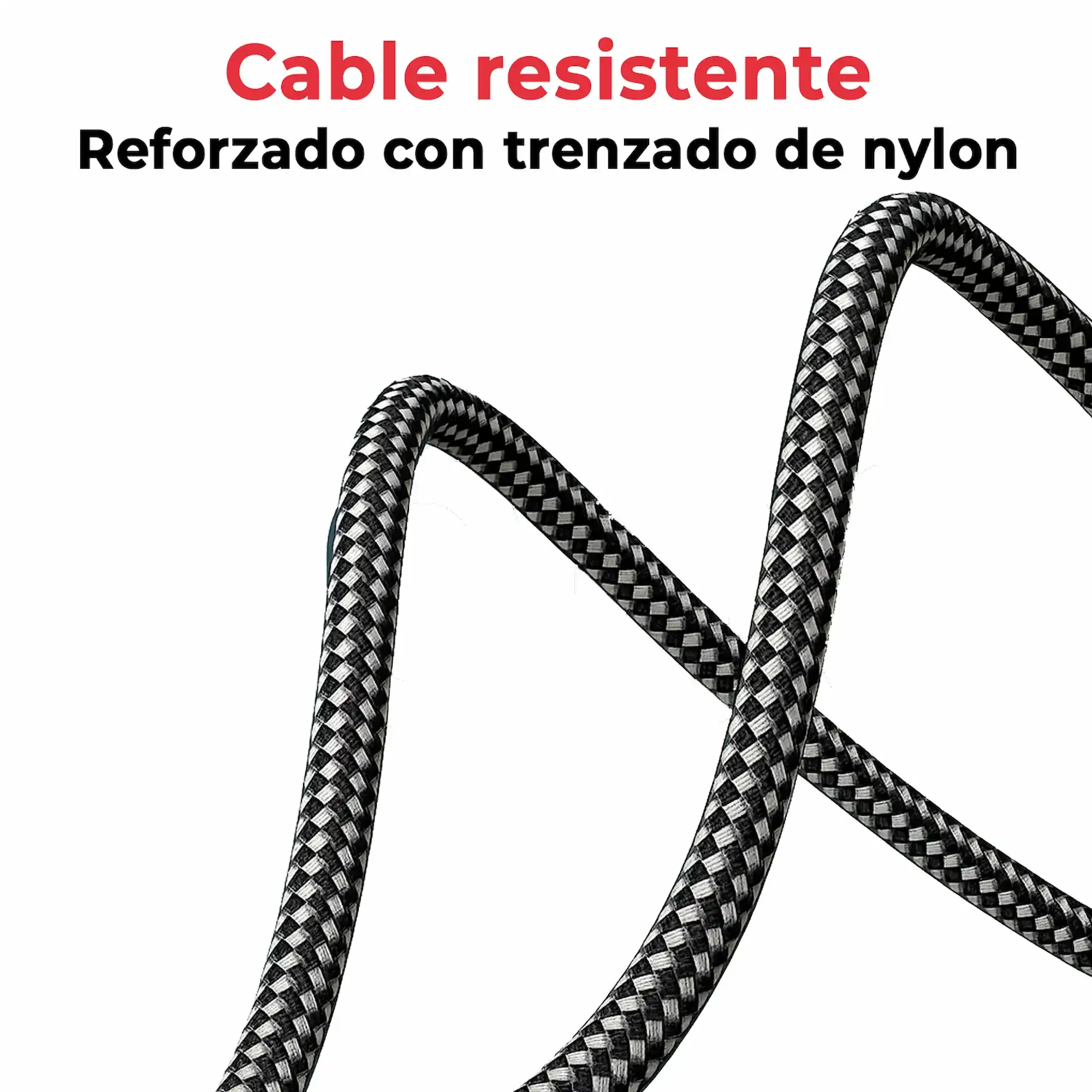Carregador USB-C Multitensão para Portátil 5V-20V 3.25A 65W Preto Cabo Entrançado - Image 3
