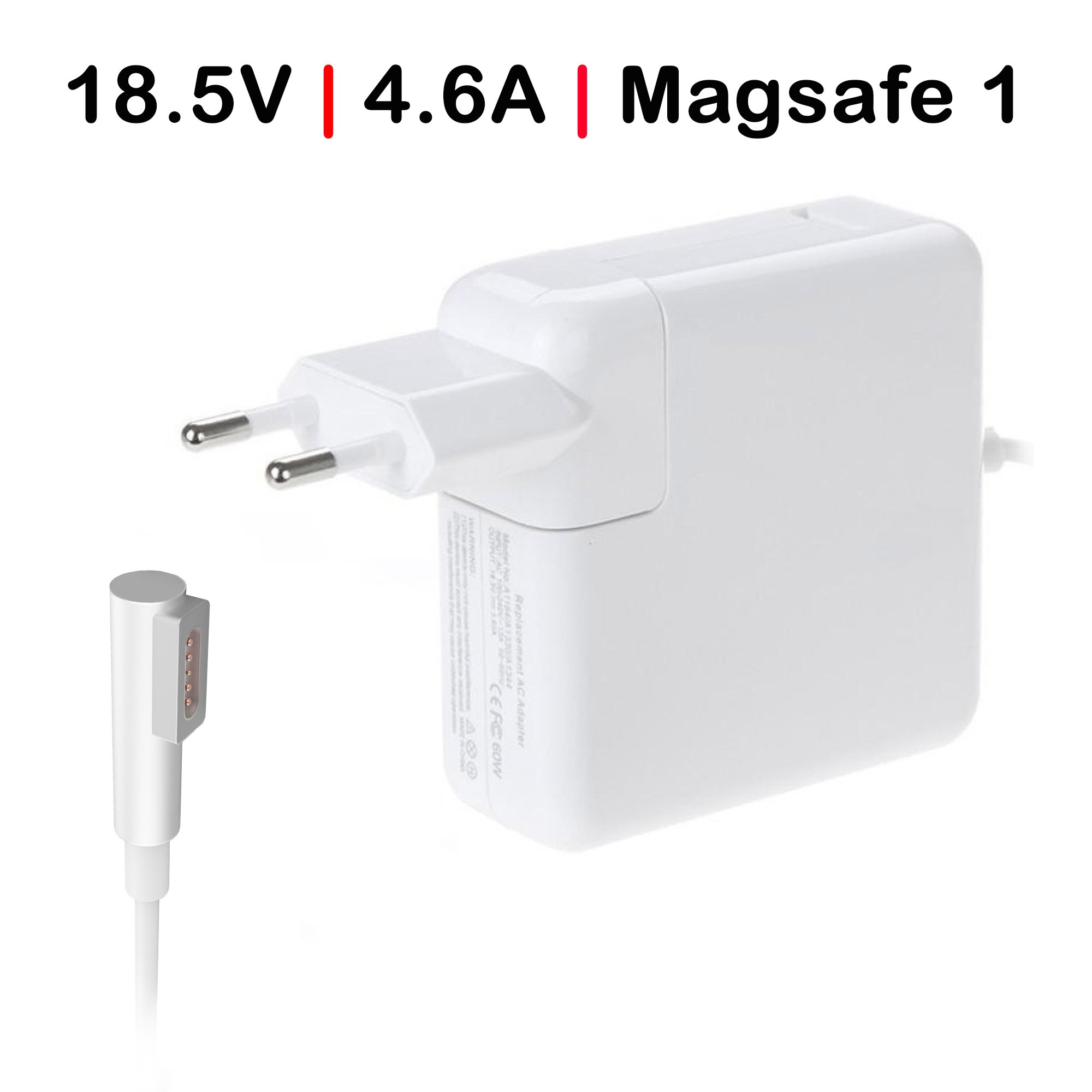 Carregador para Portátil Apple MacBook A1172 A1184 A1278 85W 18.5V 4.6A