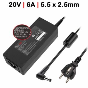 Carregador para Portátil Dell Alienware AREA-51 M5700 M5750 M5790 20V 6A 5.5X2.5MM