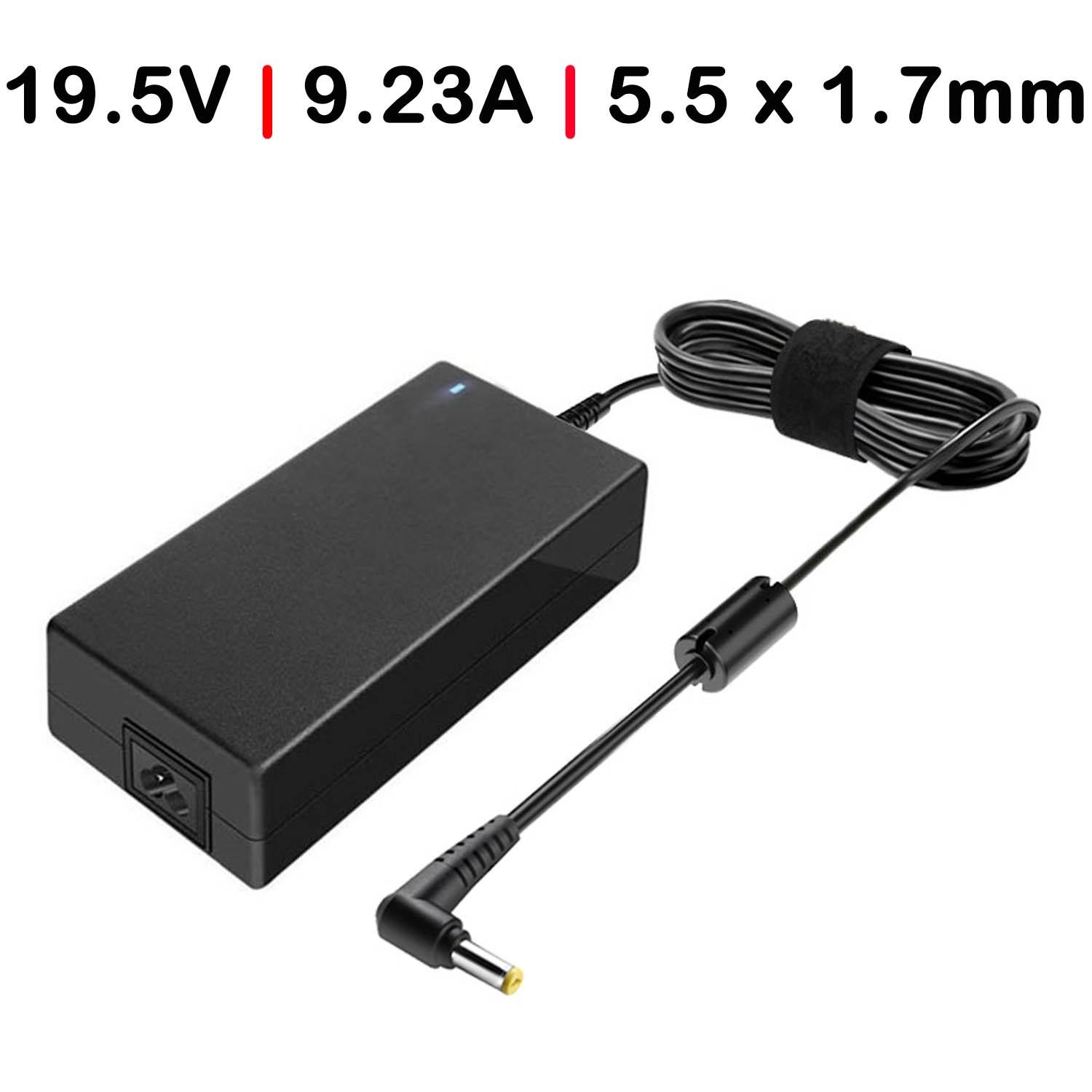 Carregador para Portátil Acer Predator 15 19.5V 9.23A 180W 5.5X1.7MM