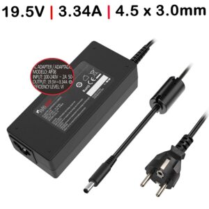 Carregador para Portátil Dell Inspiron 11 13 14 15 17 3000 5000 7000 Series 65W