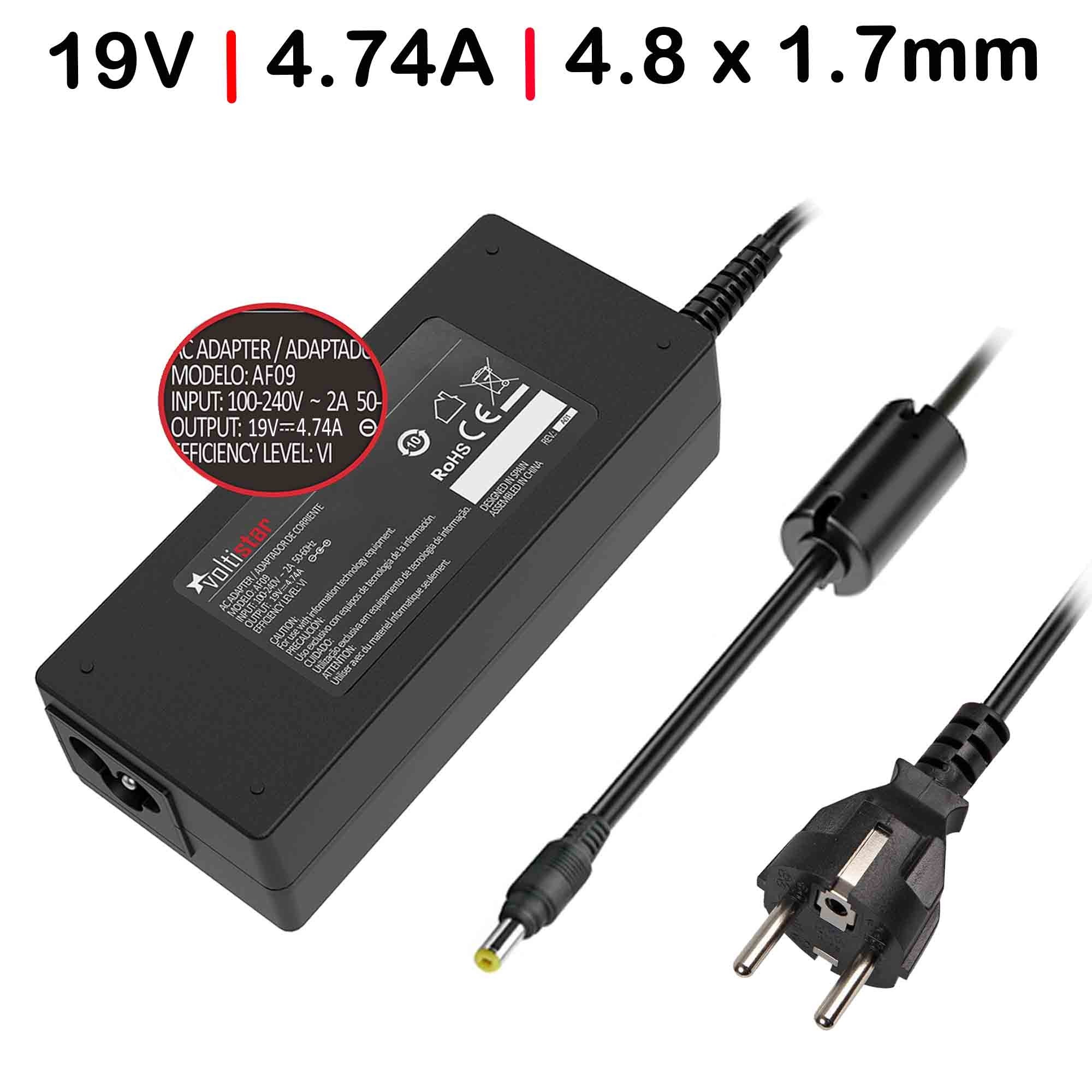 Carregador para Portátil HP Pavilion DV1000 DV1010 DV1100 PA-1900-15C2
