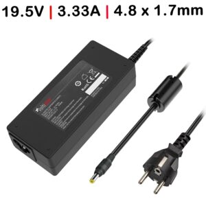 Carregador para Portátil HP Envy 6 6-1003TU 13-1000 19.5V 3.33A