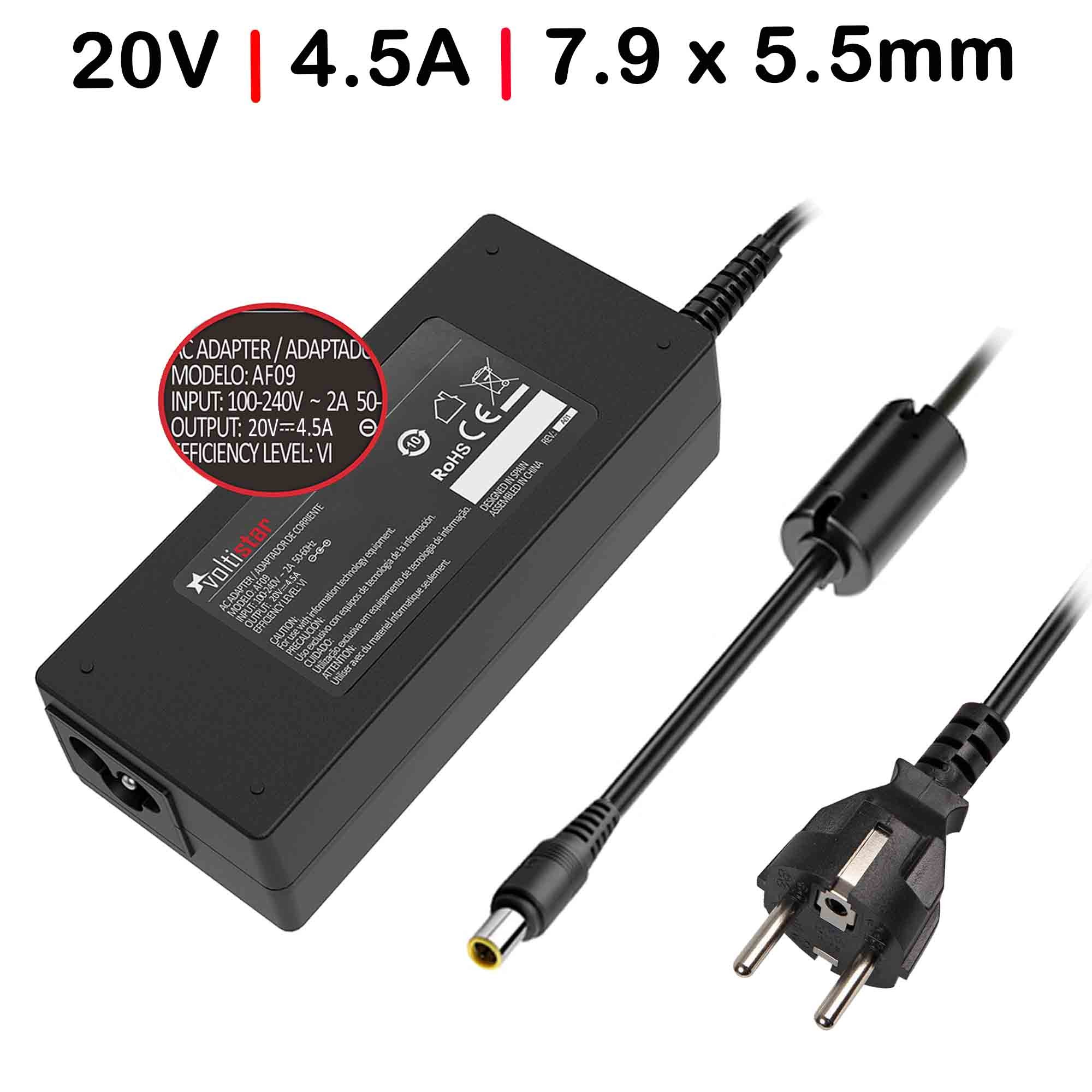 Carregador para Portátil Lenovo ThinkPad T60 Z60 Z61 X100E X120E X200 X200S