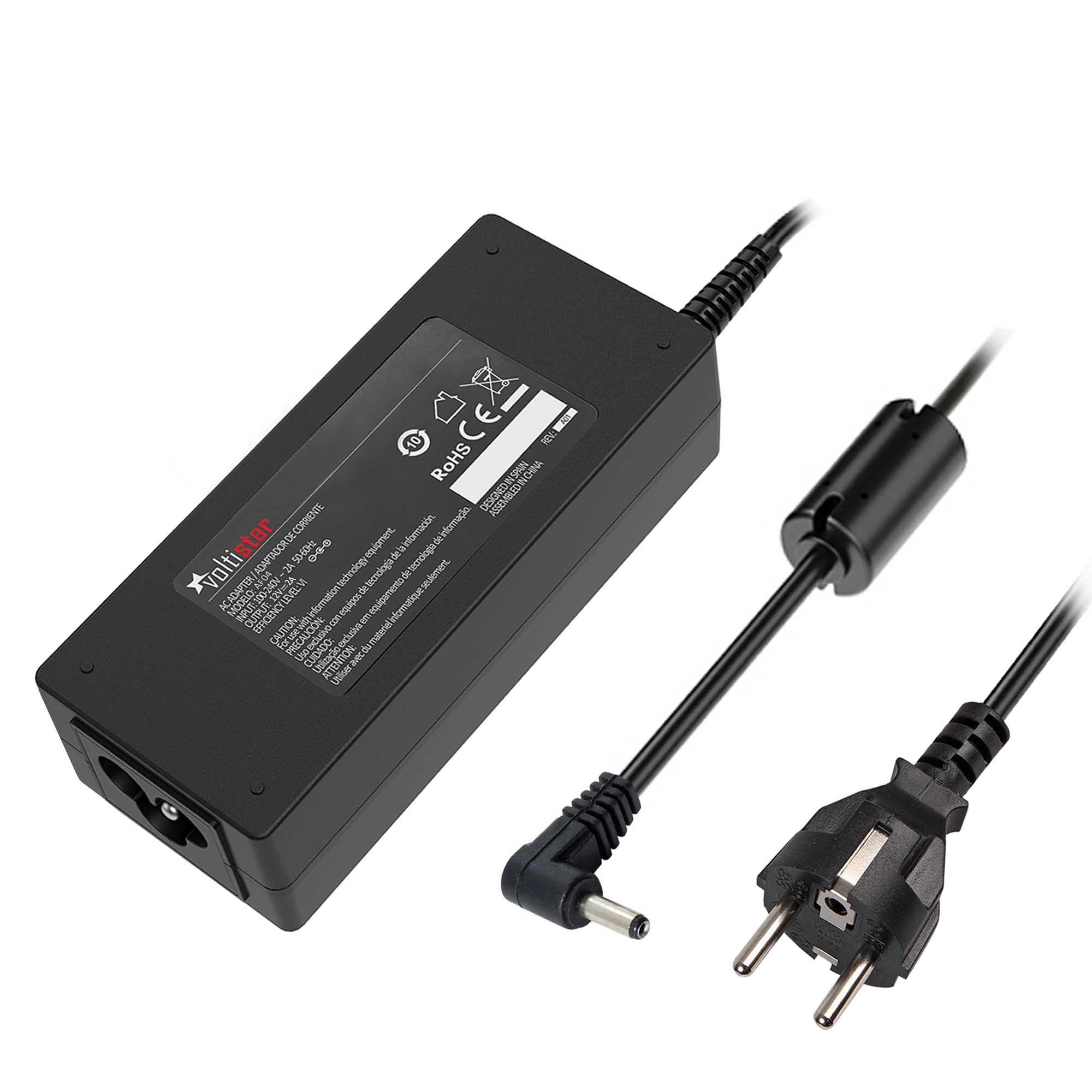 Carregador para Portátil Medion Akoya E3292 E3293 E3294 12V 2A 24W 3.5X1.35MM - Image 2